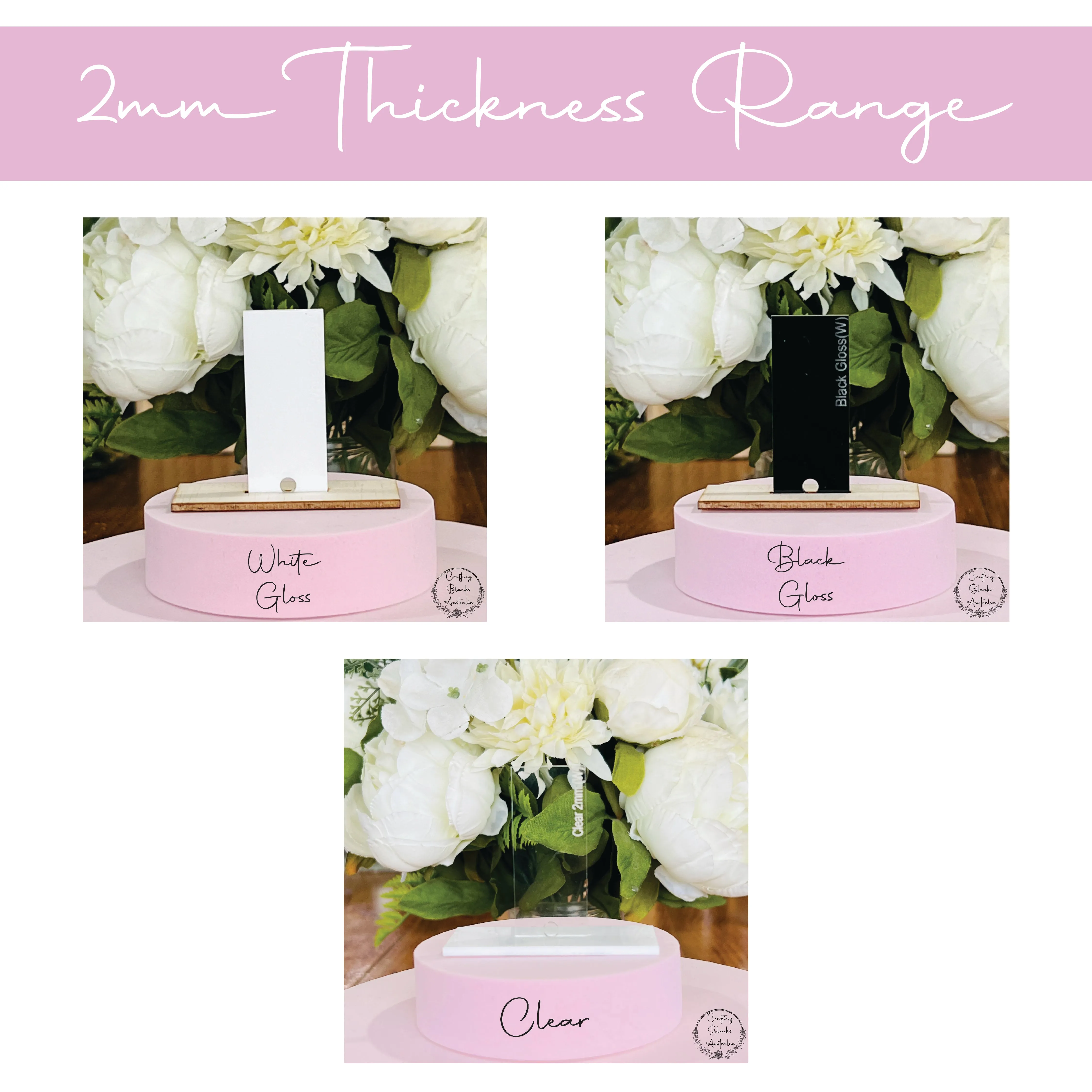 Bunny Ears • Blank Tag • 100mm