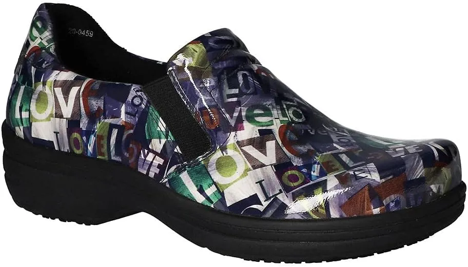 by Easy Street Womens Bind Twin Gore Slip Resistant Work Safety Shoes Casual - Black - Size 6 WW