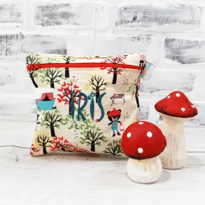 Camping Bears Personalized Reusable Food Bag