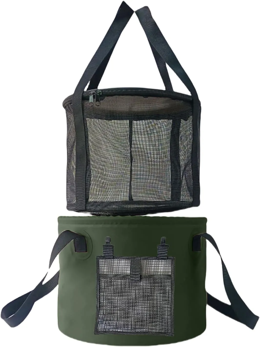 Camping Water Container - Collapsible Water Bucket with Large Capacity 20L Wash Basin for Fishing, Travelling