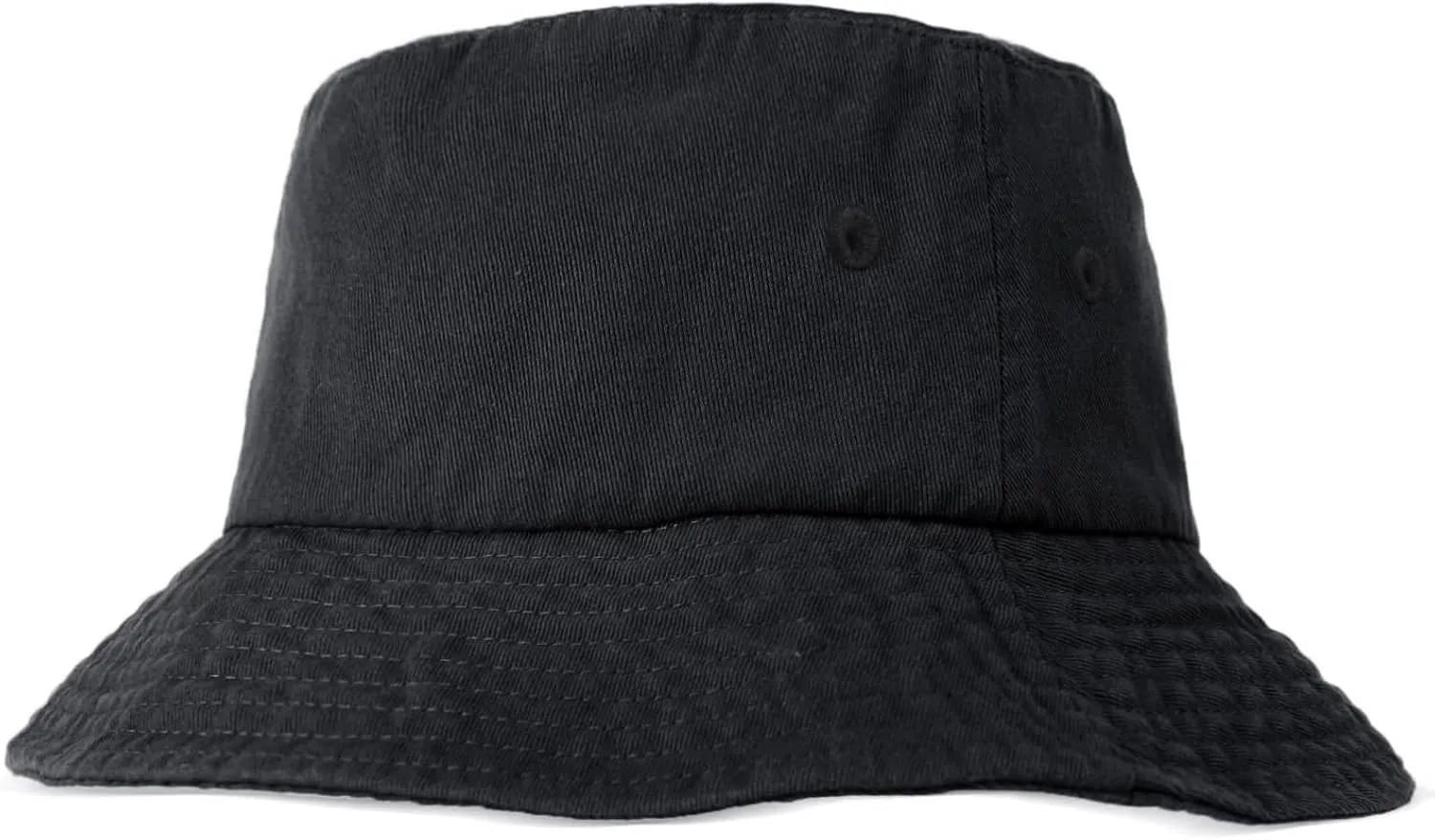 Camptrace Bucket Hats for Women Men Washed Cotton Bucket Hat Packable Sun Hats Summer Beach Hat with Detachable String Canvas
