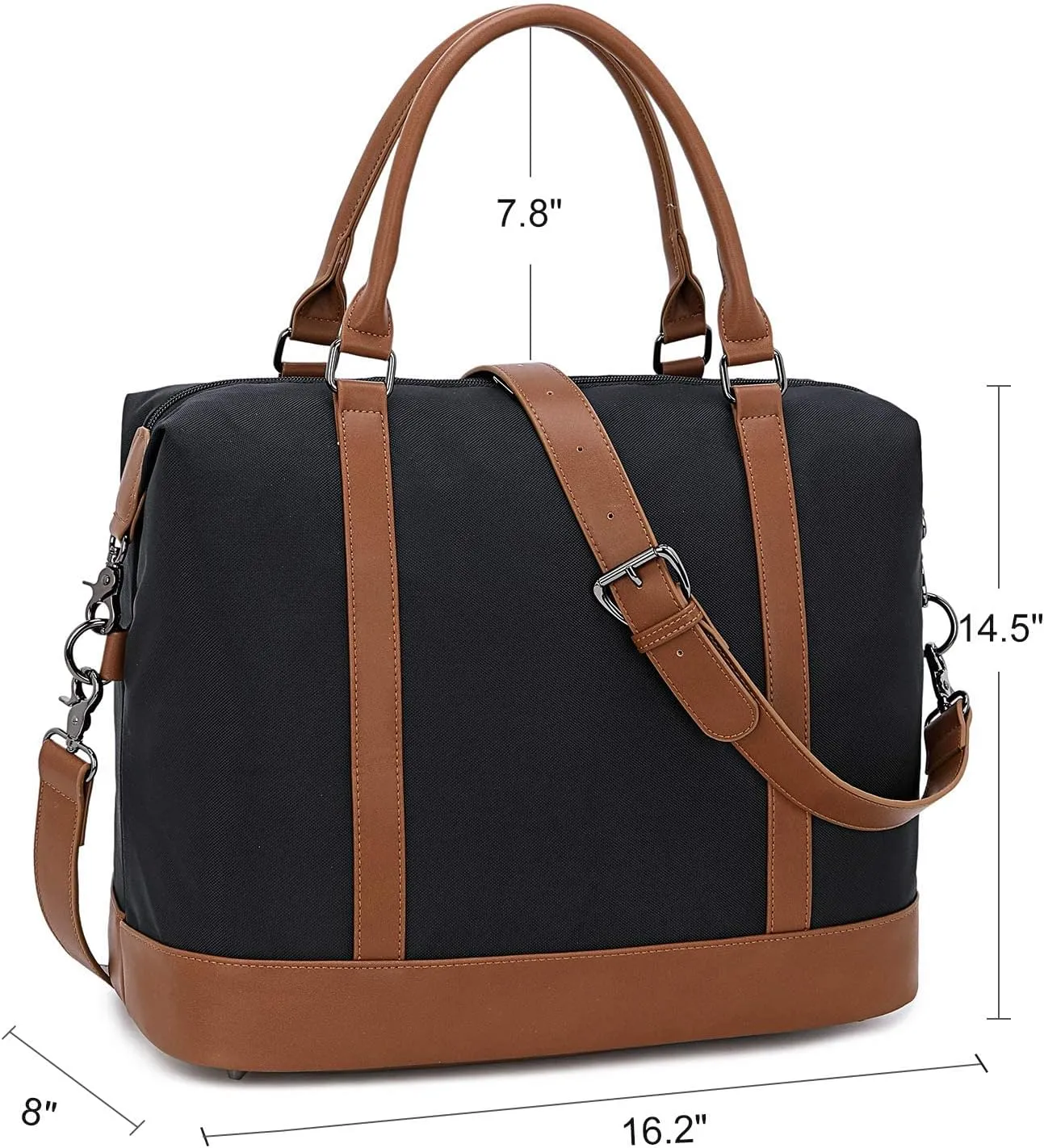 CAMTOP Women Ladies Travel Bag Canvas Weekend Overnight Carry On Luggage Bags