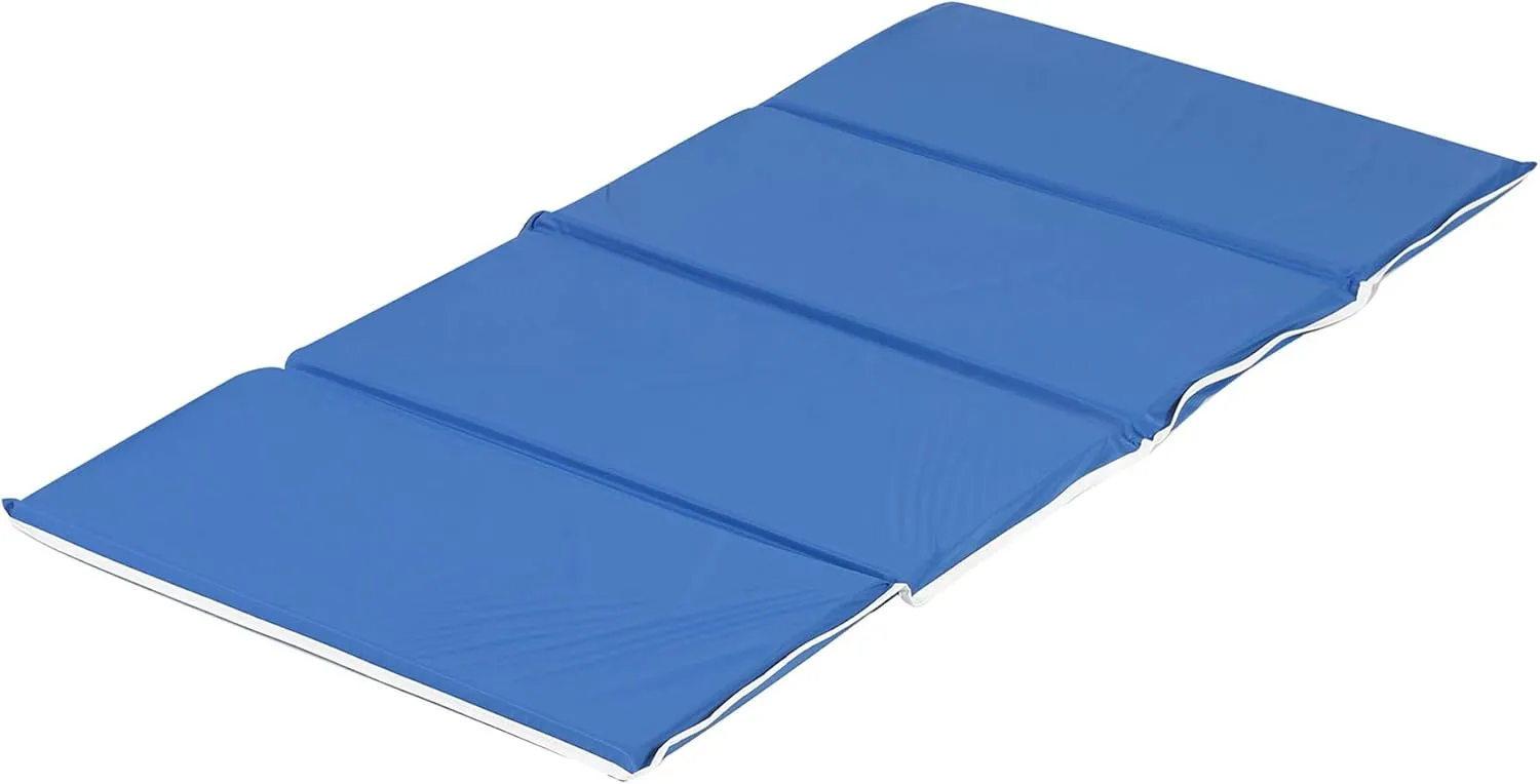 Children's Factory Double Bound Edges Folding Nap Mat for Daycare or Preschool