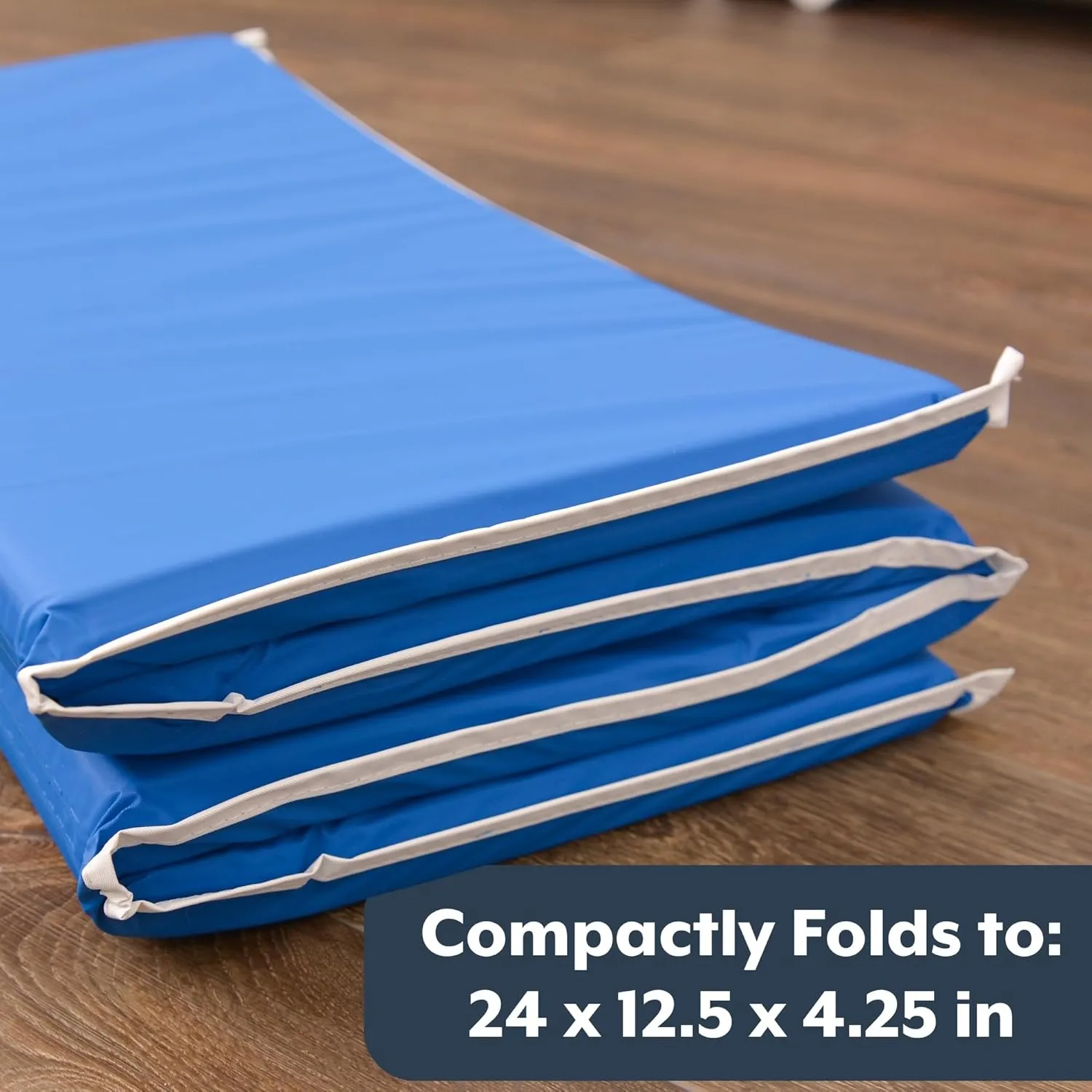 Children's Factory Double Bound Edges Folding Nap Mat for Daycare or Preschool