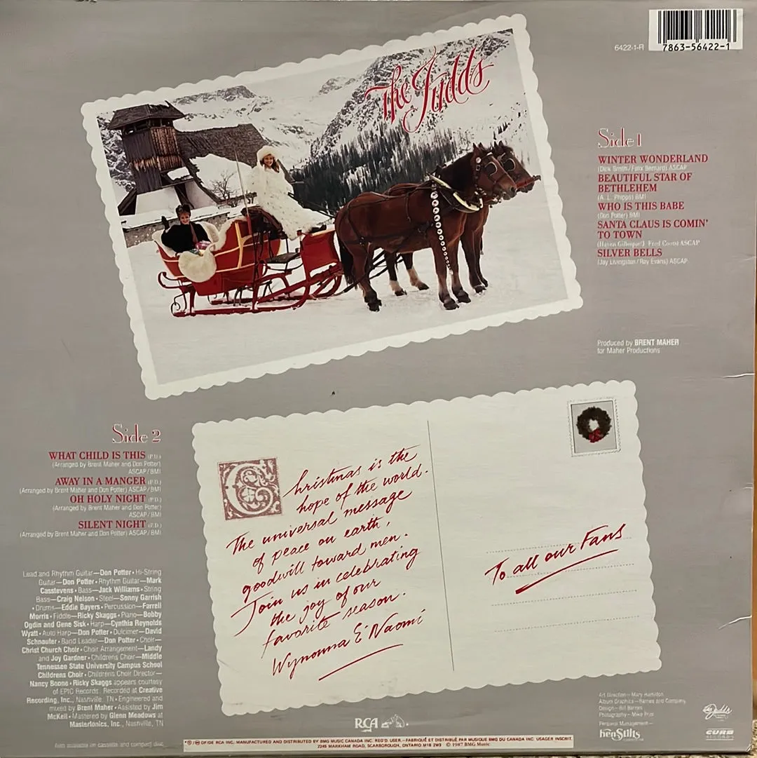 Christmas Time with the Judds LP Vinyl Record