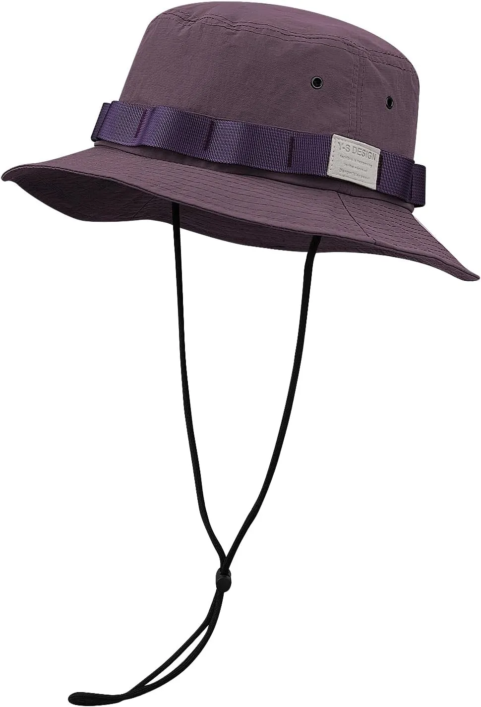 Clakllie Unisex Boonie Hat Bucket Hats with String Wide Brim Hiking Fishing Hat UV Sun Protection Safari Cap Jungle Caps