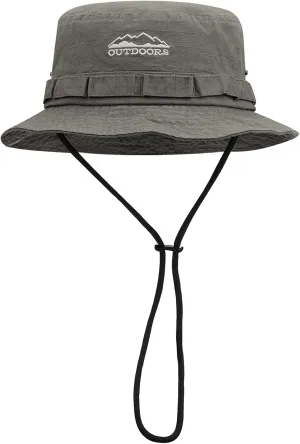 CLAPE Bucket Hat Lightweight Breathable UPF 50  UV Protection Wide Brim Foldable Fishing Hat Outdoor Camping Hiking Sun Hat
