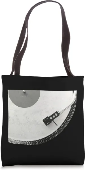 CLASSIC SPINNING VINYL RECORD, MUSIC OF HI FI LEGENDS Tote Bag