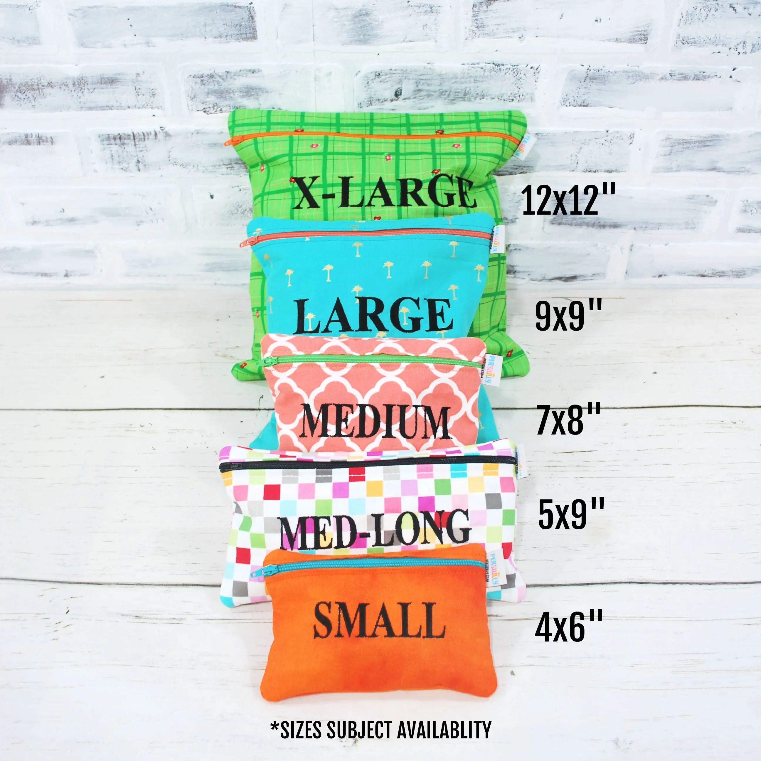 Coffees and Lattes Personalized Reusable Food Bag