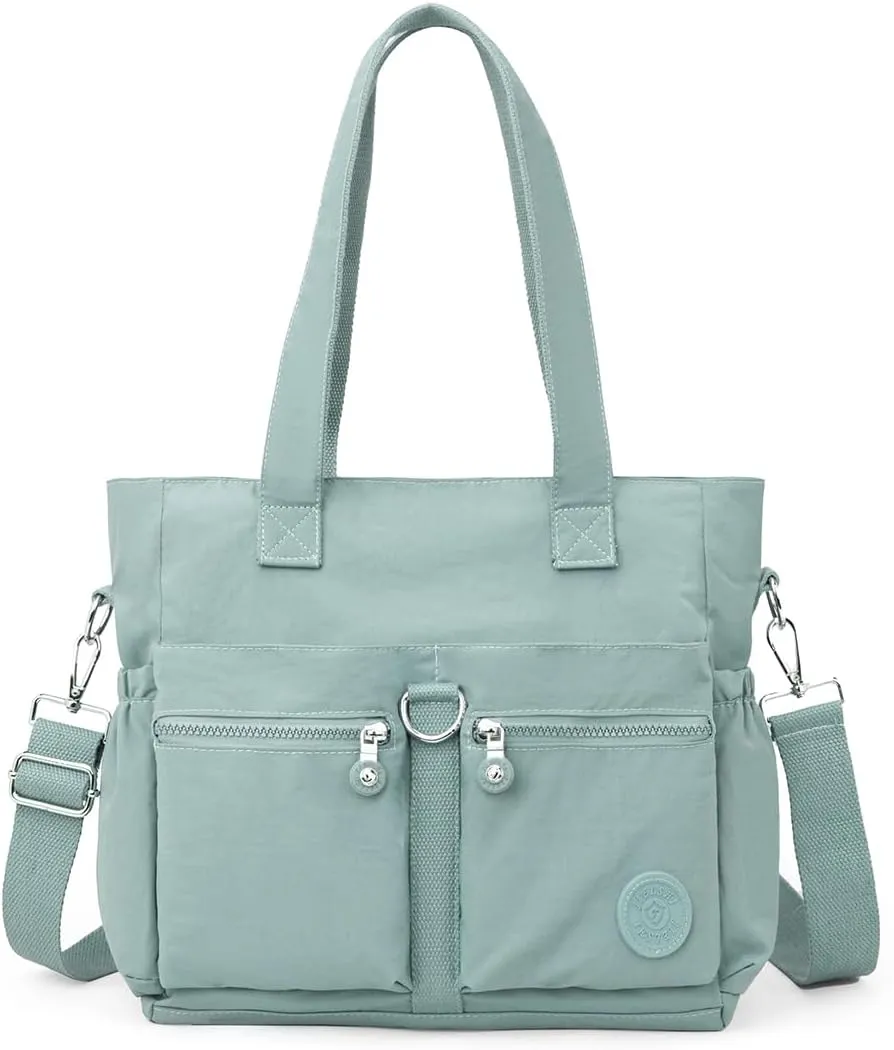 Collsants Tote Bag for Women Nylon Purse and Handbags Tote Purse Crossbody Bag Messenger Bag