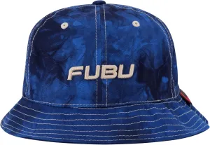 Concept One Women's FUBU Bucket Hat, Tie Dye Cotton Twill Packable Travel Cap with Vintage Logo