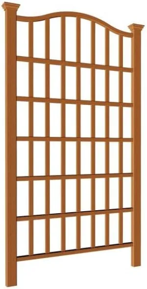Concord 54"W x 90"H Composite Vinyl Trellis