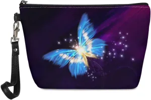 Cosmetic Bags for Purse Cute Sea Turtle Small Hanging Portable Makeup Bag Brush Holder Pouch Cosmetics Organizer Bag for Women