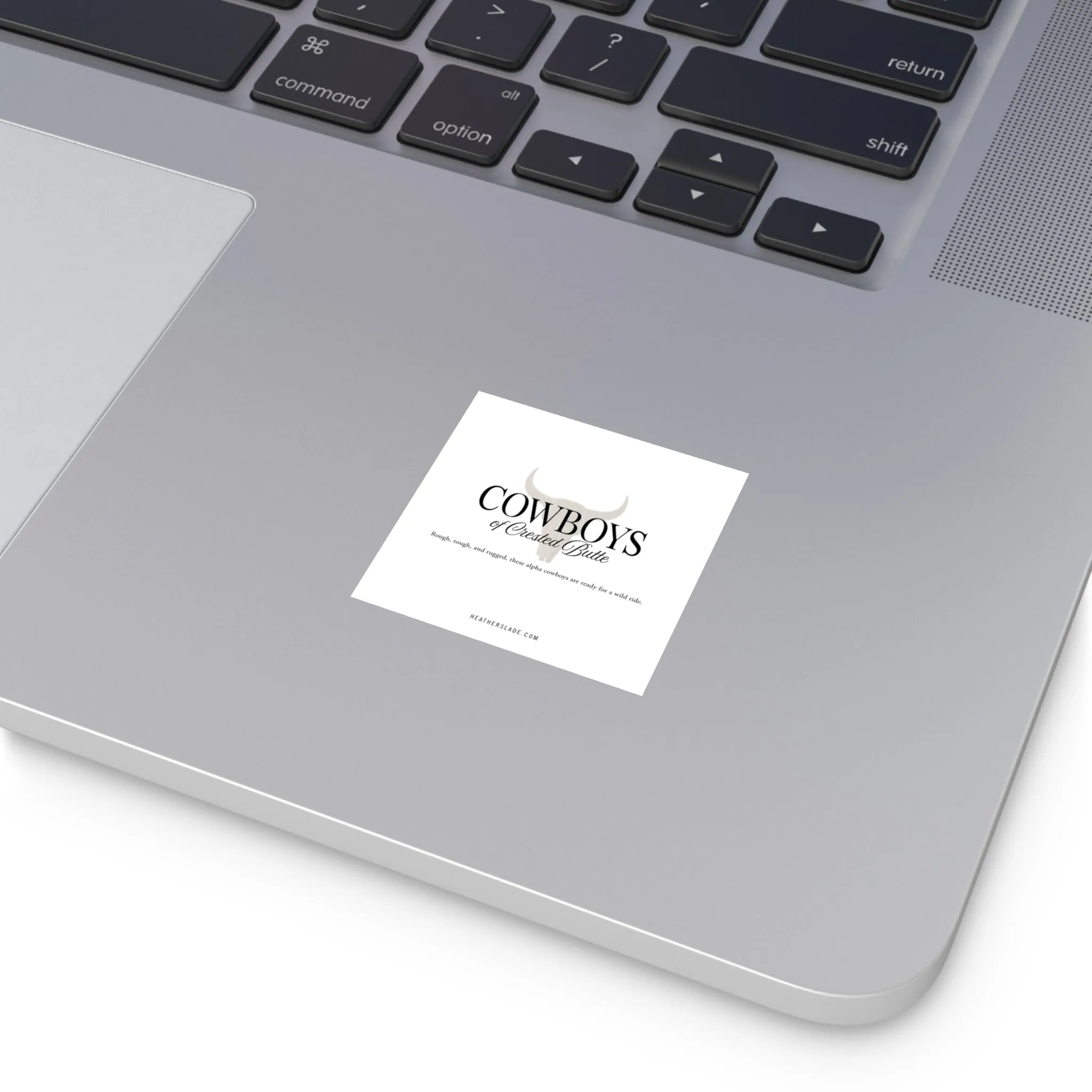 Cowboys of Crested Butte Square Stickers