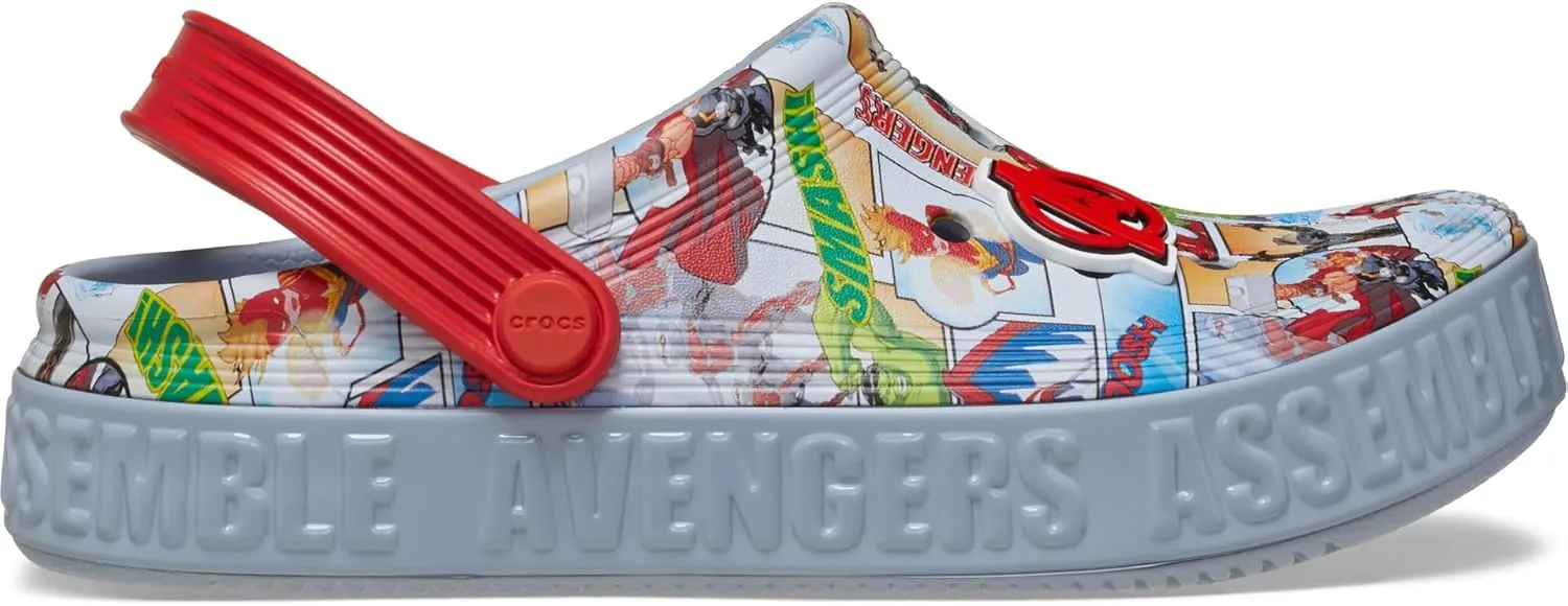 Crocs Unisex-Child Avengers Off Court Clogs (Little Kid/Big Kid)