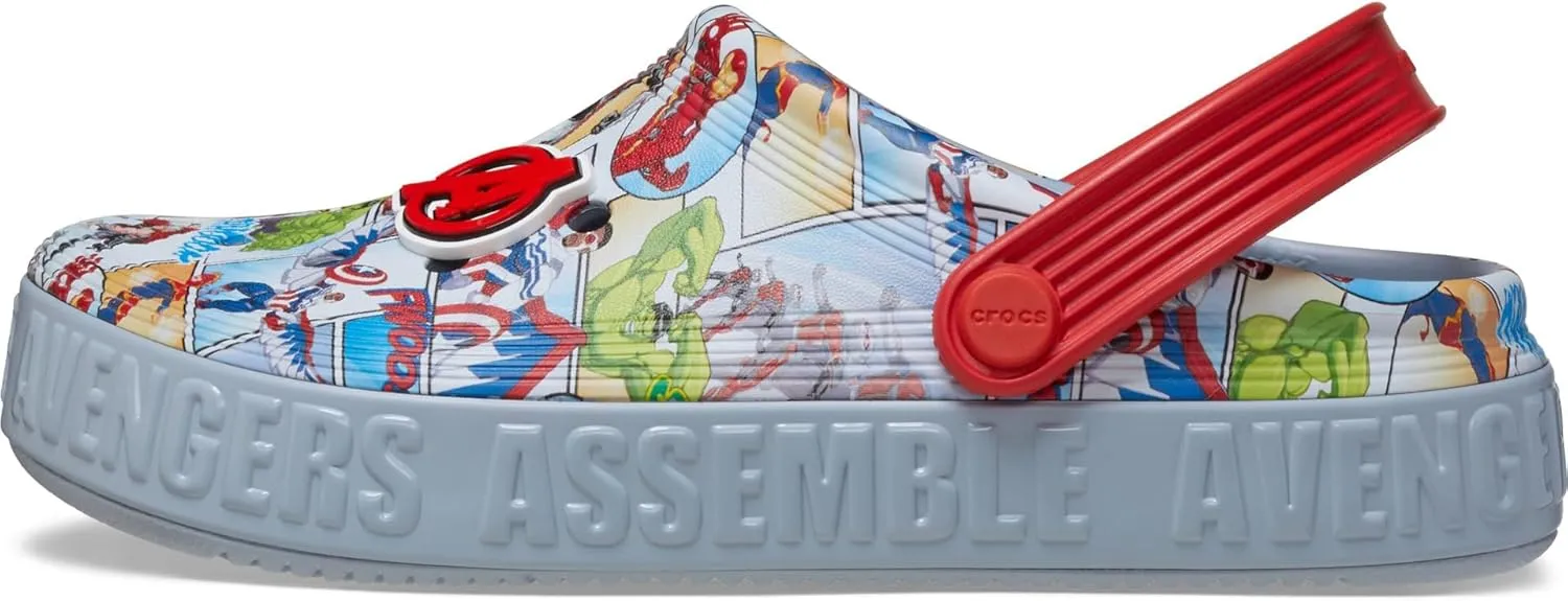Crocs Unisex-Child Avengers Off Court Clogs (Little Kid/Big Kid)