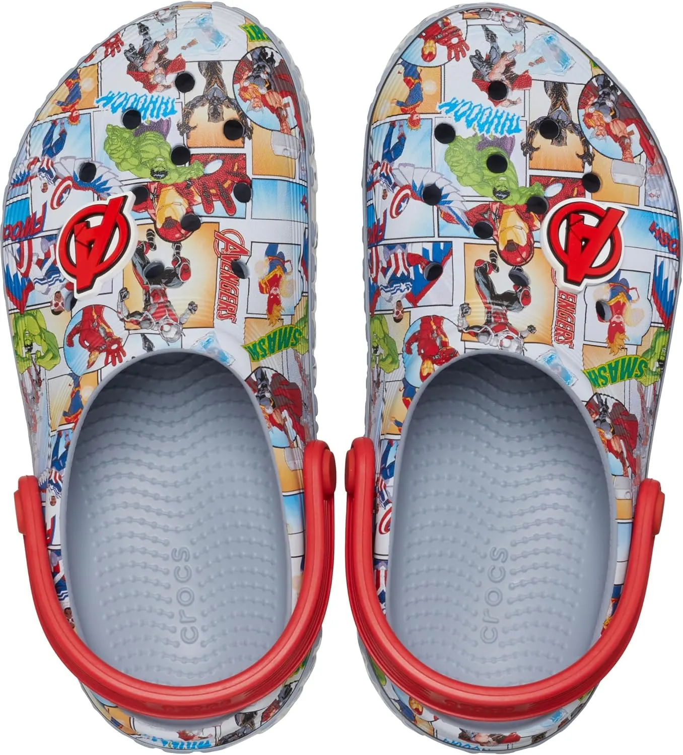 Crocs Unisex-Child Avengers Off Court Clogs (Little Kid/Big Kid)