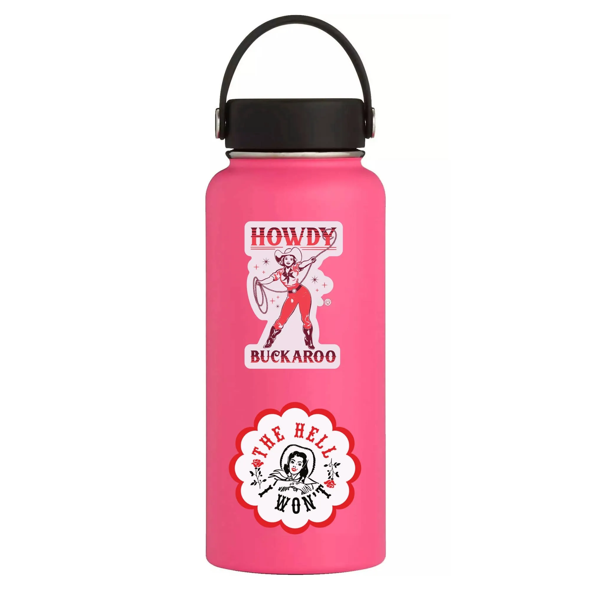 Curvy Cowgirl Vinyl Sticker