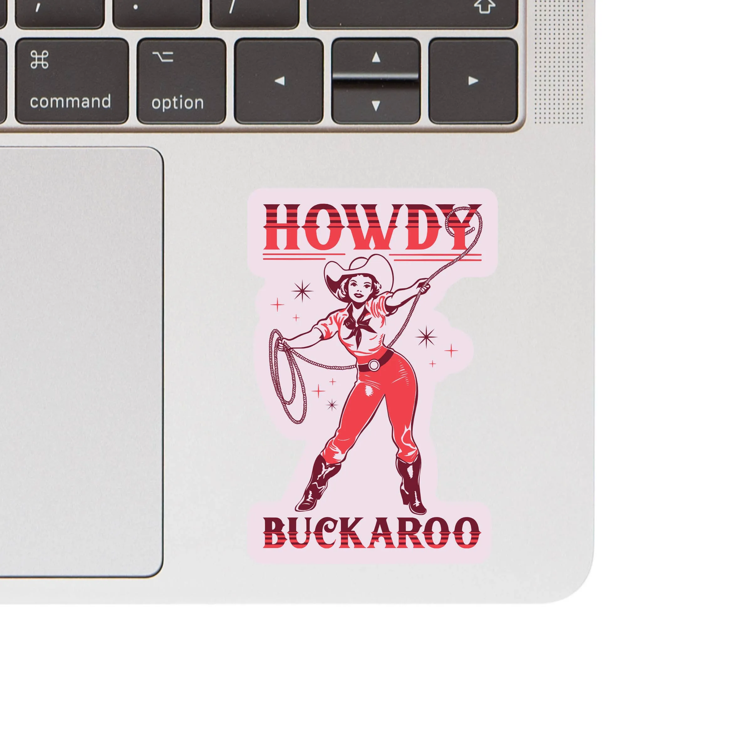 Curvy Cowgirl Vinyl Sticker