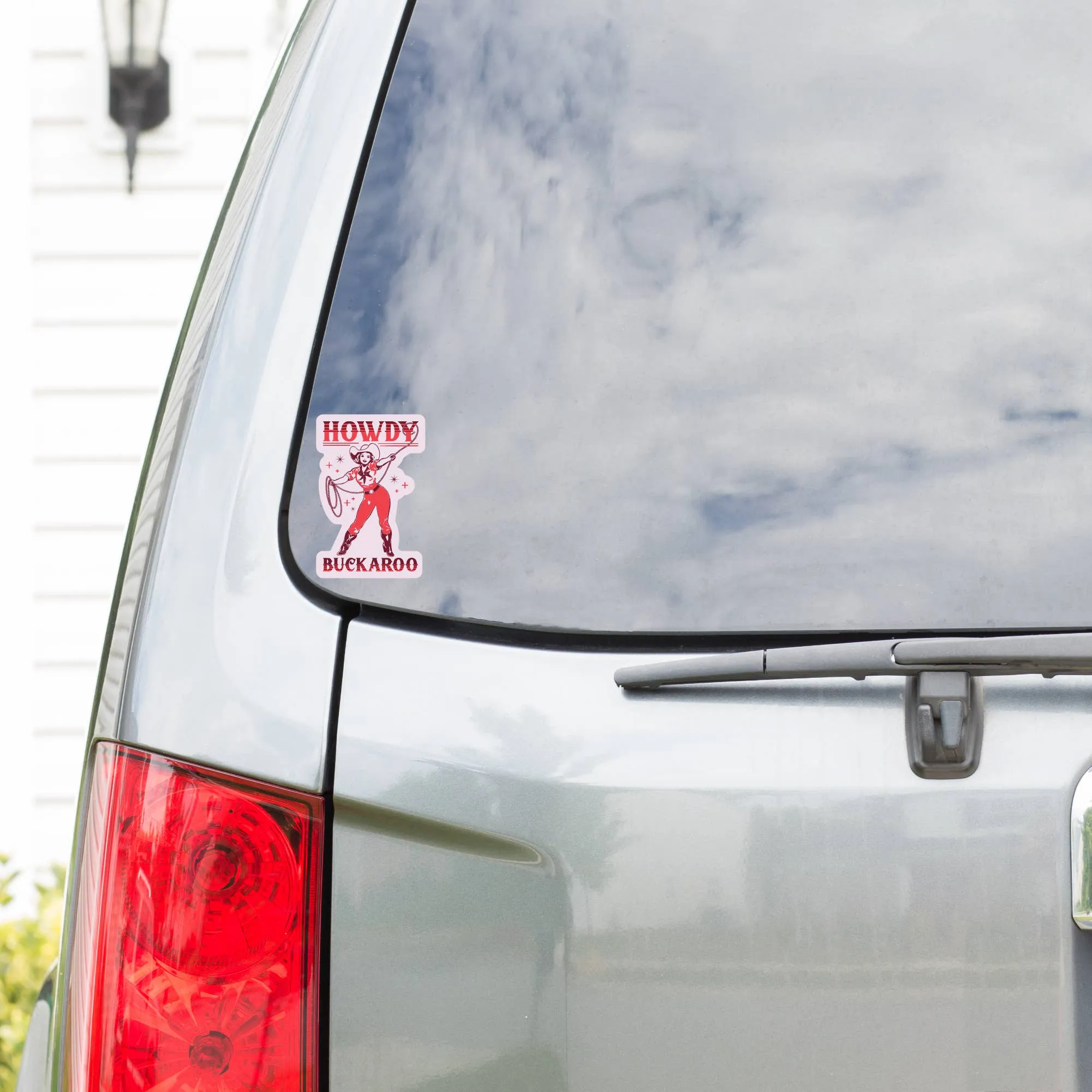 Curvy Cowgirl Vinyl Sticker