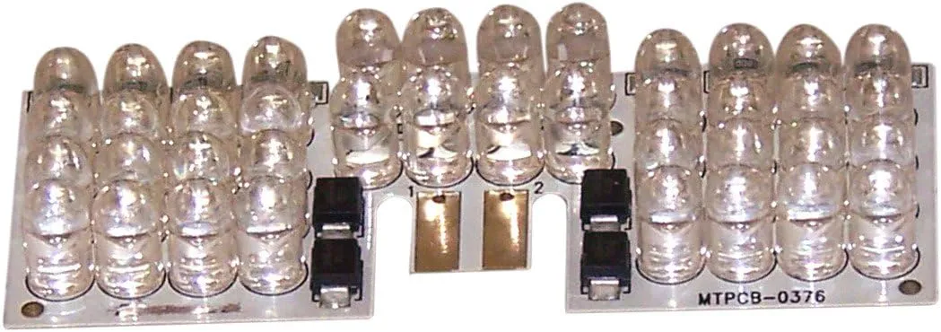 Custom Dynamics Amber LED Fender Tips GEN-FT-A