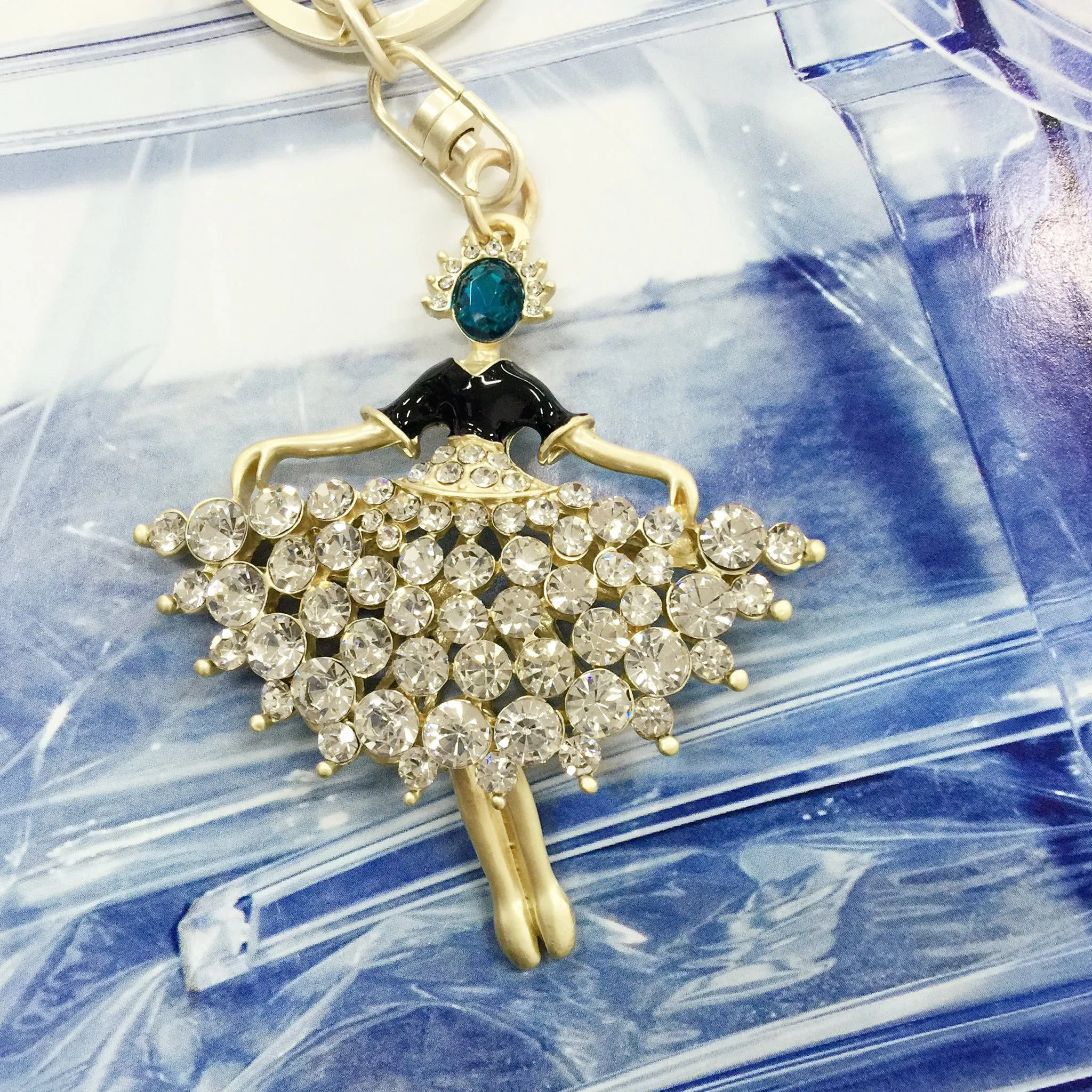Dancing Ballerina Bag Charm