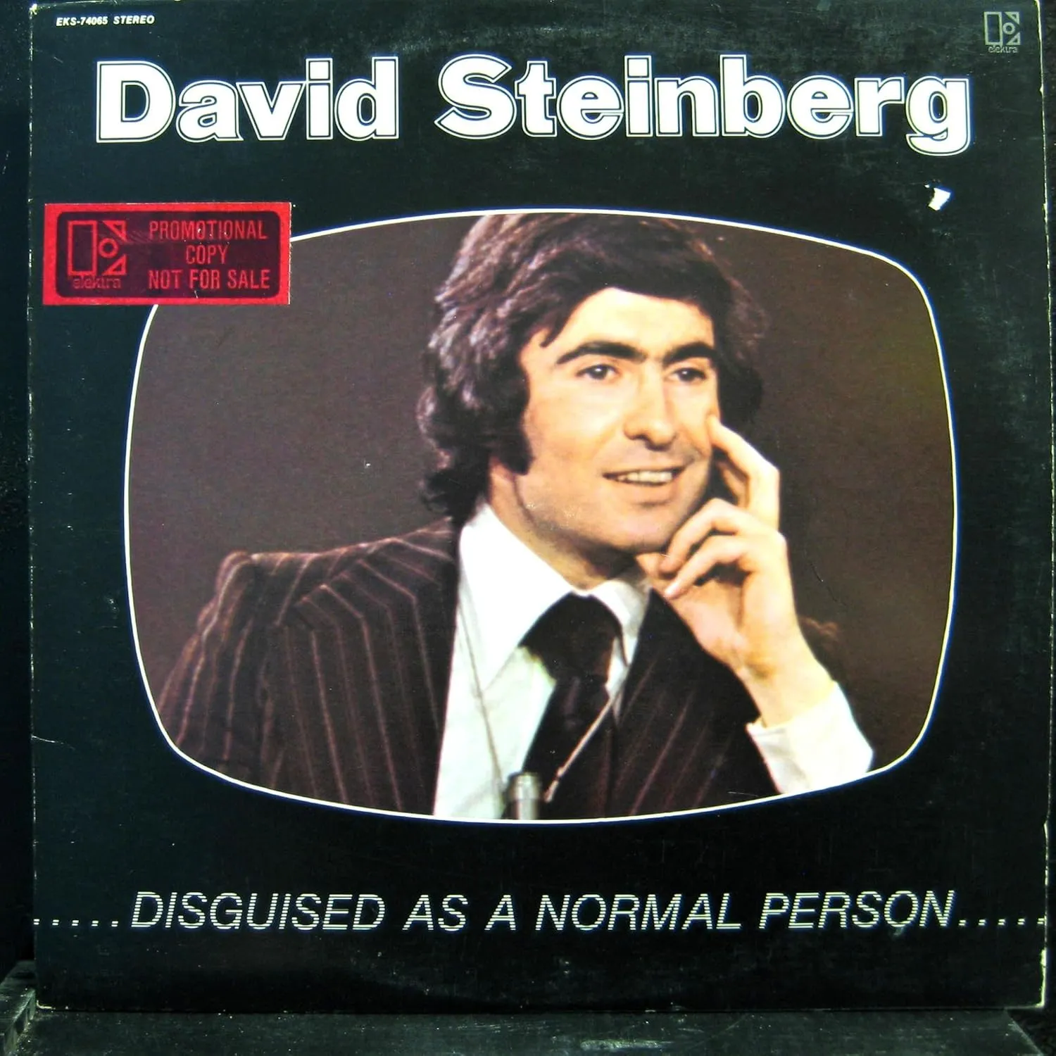 DAVID STEINBERG DISGUISED AS A NORMAL PERSON vinyl record