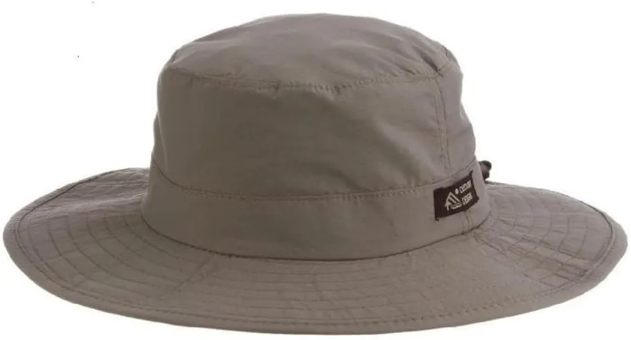 DHC Outdoor Men’s 1 Piece Big Brim Boonie Hat with Nylon Chin Cord
