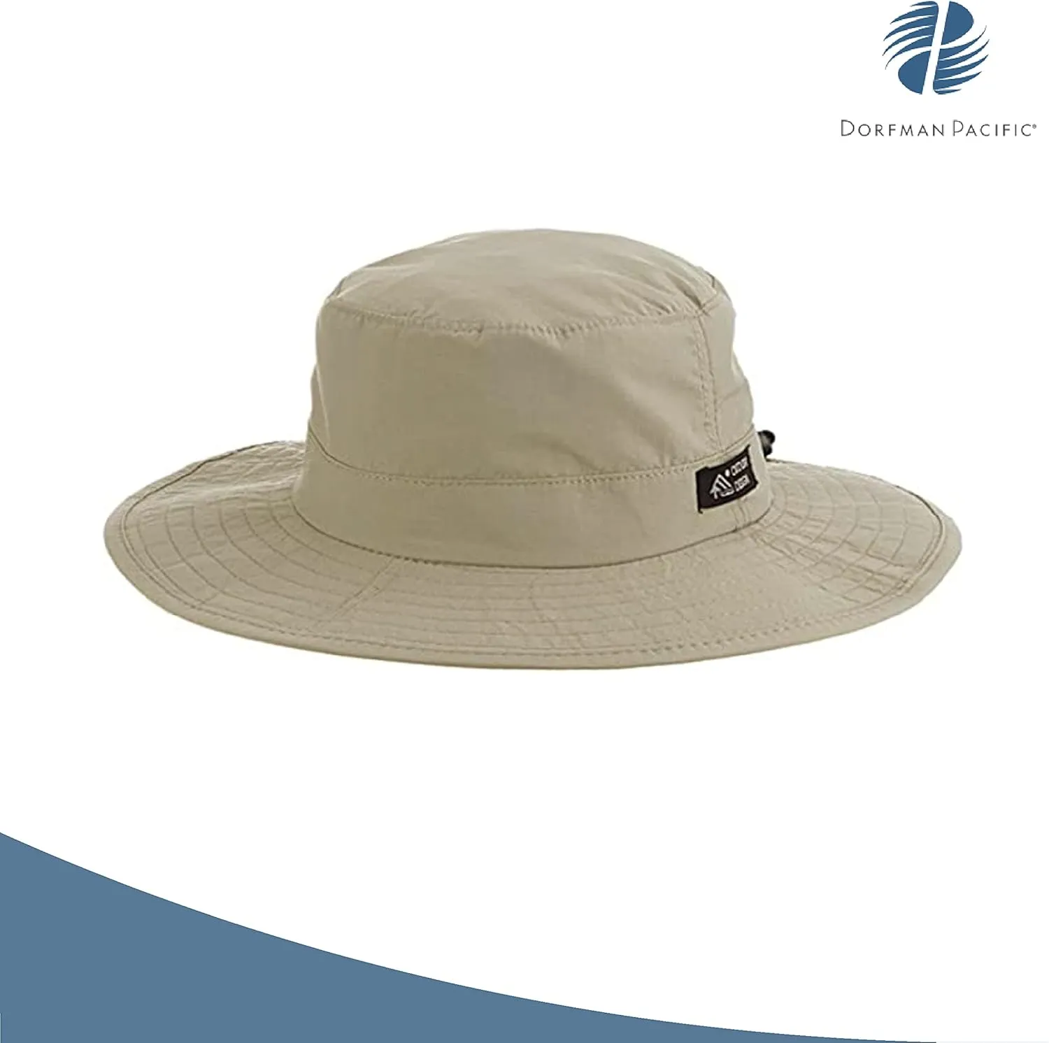 DHC Outdoor Men’s 1 Piece Big Brim Boonie Hat with Nylon Chin Cord