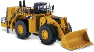 Diecast Masters 1:125 Scale Caterpillar 994K Wheel Loader Tractor Truck | Elite Series Cat Trucks & Construction Equipment Model 85535