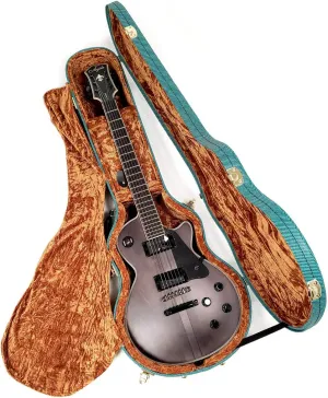 Douglas EGC-450LP Tweed/Gold Les Paul Case Blue, EGC-450LP Tweed/Gold Les Paul Case