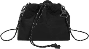 Drawstring Crossbody Bag for Women Nylon Bucket Bag Waterproof Tote Handbag Lightweight Shoulder Bag Satchel Bag