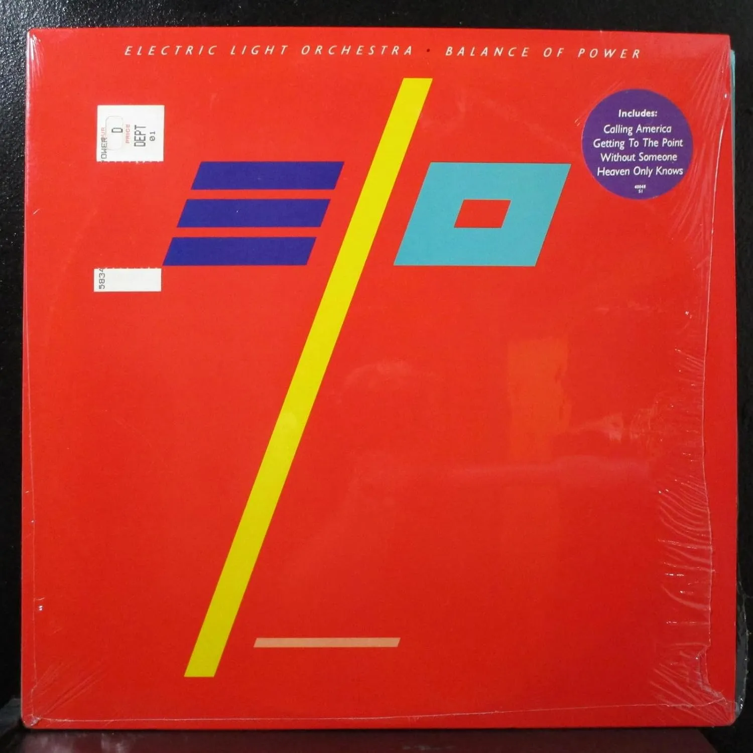 Electric Light Orchestra - Balance Of Power - Lp Vinyl Record