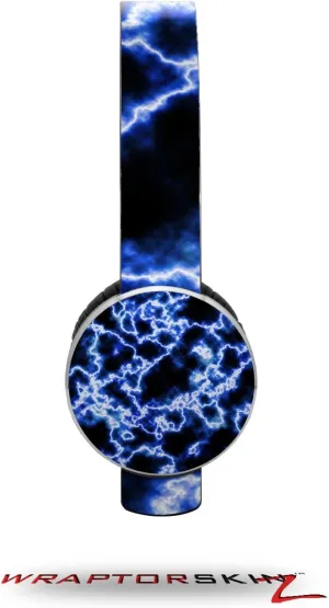 Electrify Blue Decal Style Skin (fits Sol Republic Tracks Headphones - Headphones NOT Included)