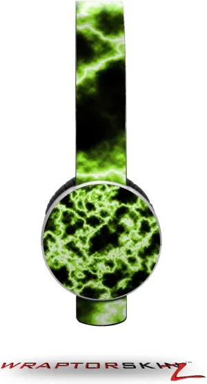 Electrify Green Decal Style Skin (fits Sol Republic Tracks Headphones - Headphones NOT Included)