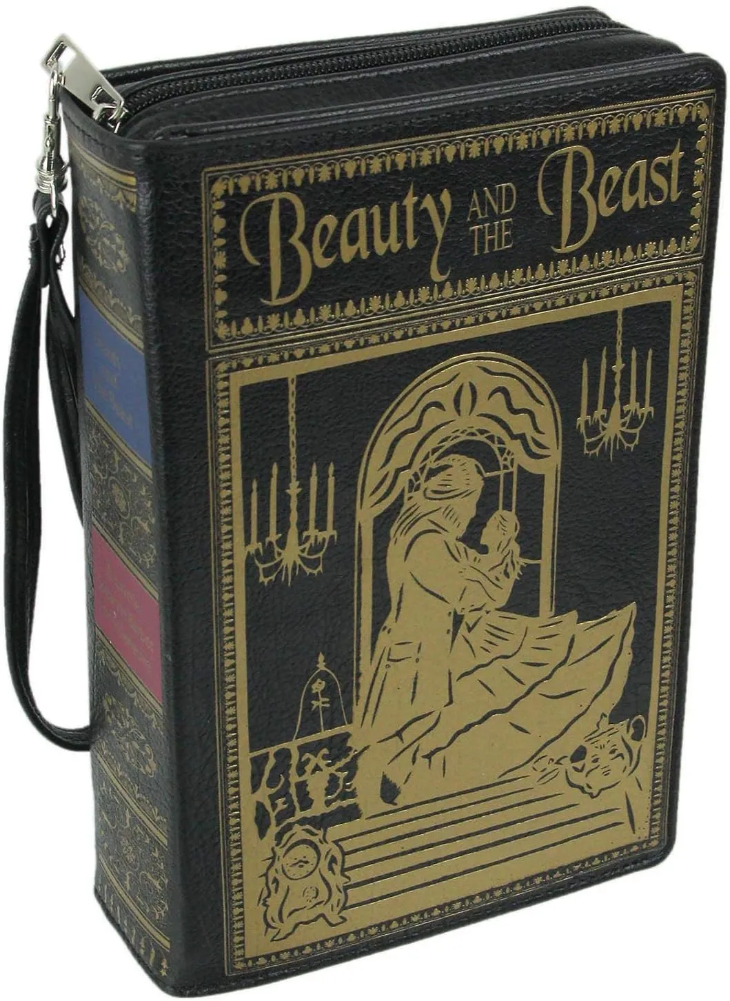 Elegant Literary Novelty Clutch Purse Collection: Book-Shaped Handbags with Crossbody and Wrist Strap Options