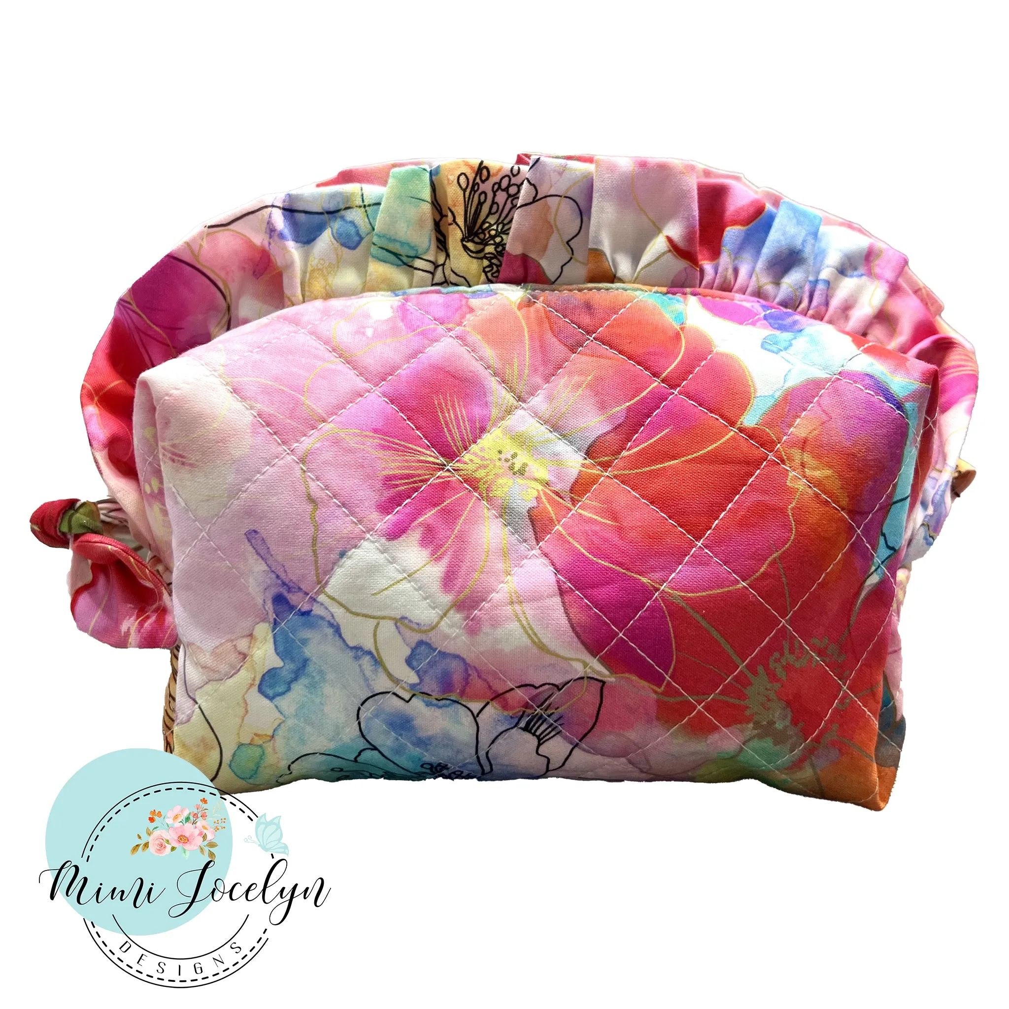 'Evelyn' Ruffle Pouch