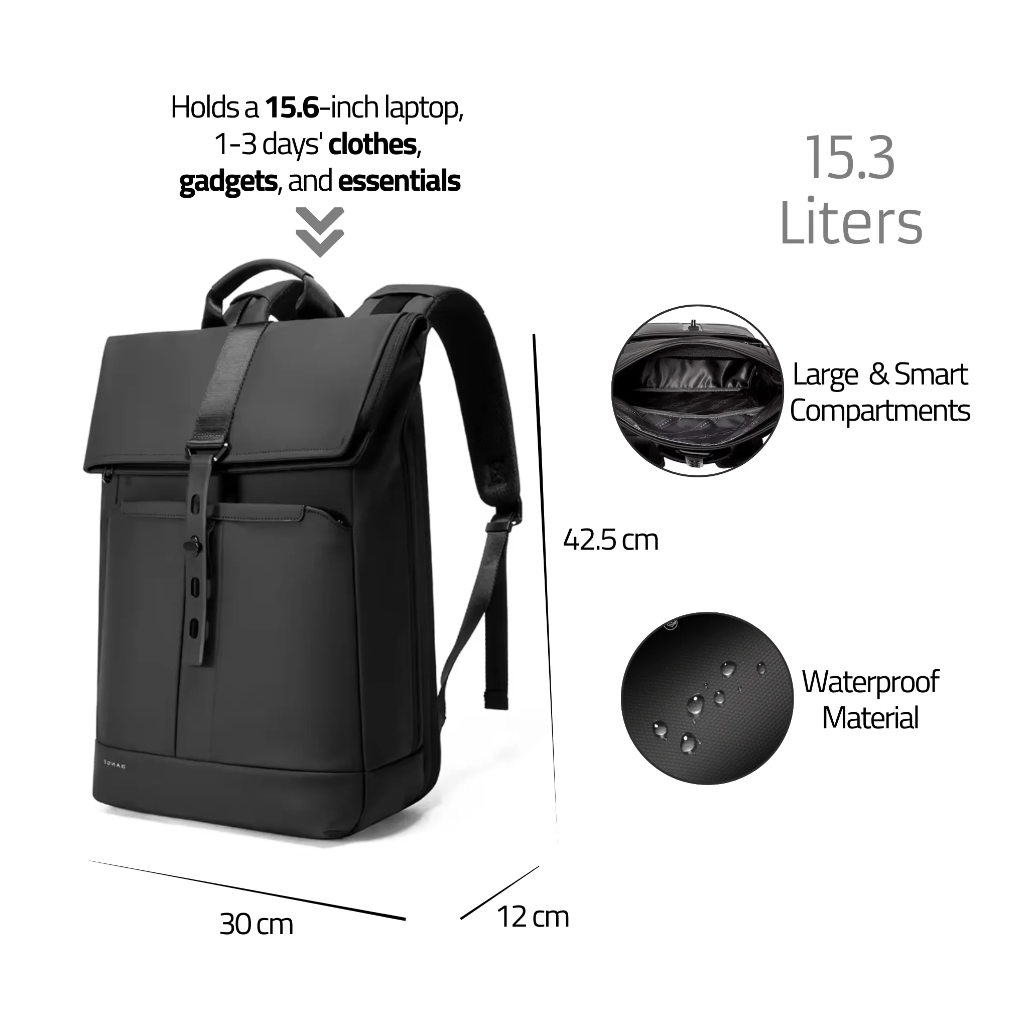EvoNex Gen Travel Backpack