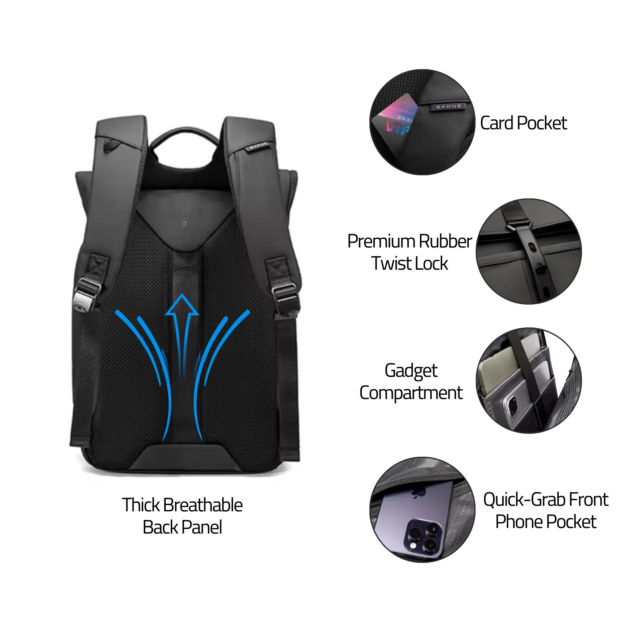 EvoNex Gen Travel Backpack