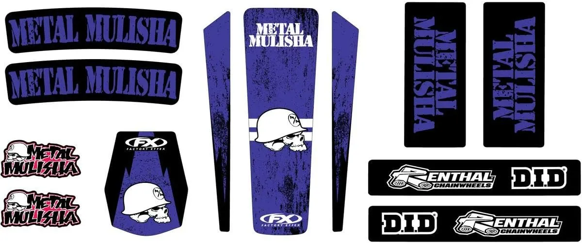 Factory Effex 2020 Metal Mulisha Universal Trim Kit - Yamaha