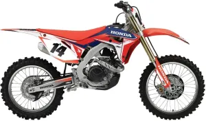 Factory Effex EVO 16 Shroud Graphic Kit - Honda For 09-12 HONDA CRF450R