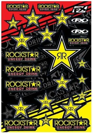 Factory Effex Rockstar Sticker KIT