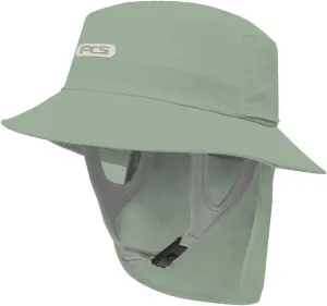 FCS Essential Surf Bucket Hat Iceberg Green S - Sun Protection Premium Wide Brim Sun Hat to Protect Against UV Sun Rays for Hiking Camping Fishing - Lifestyle Beach Apparel