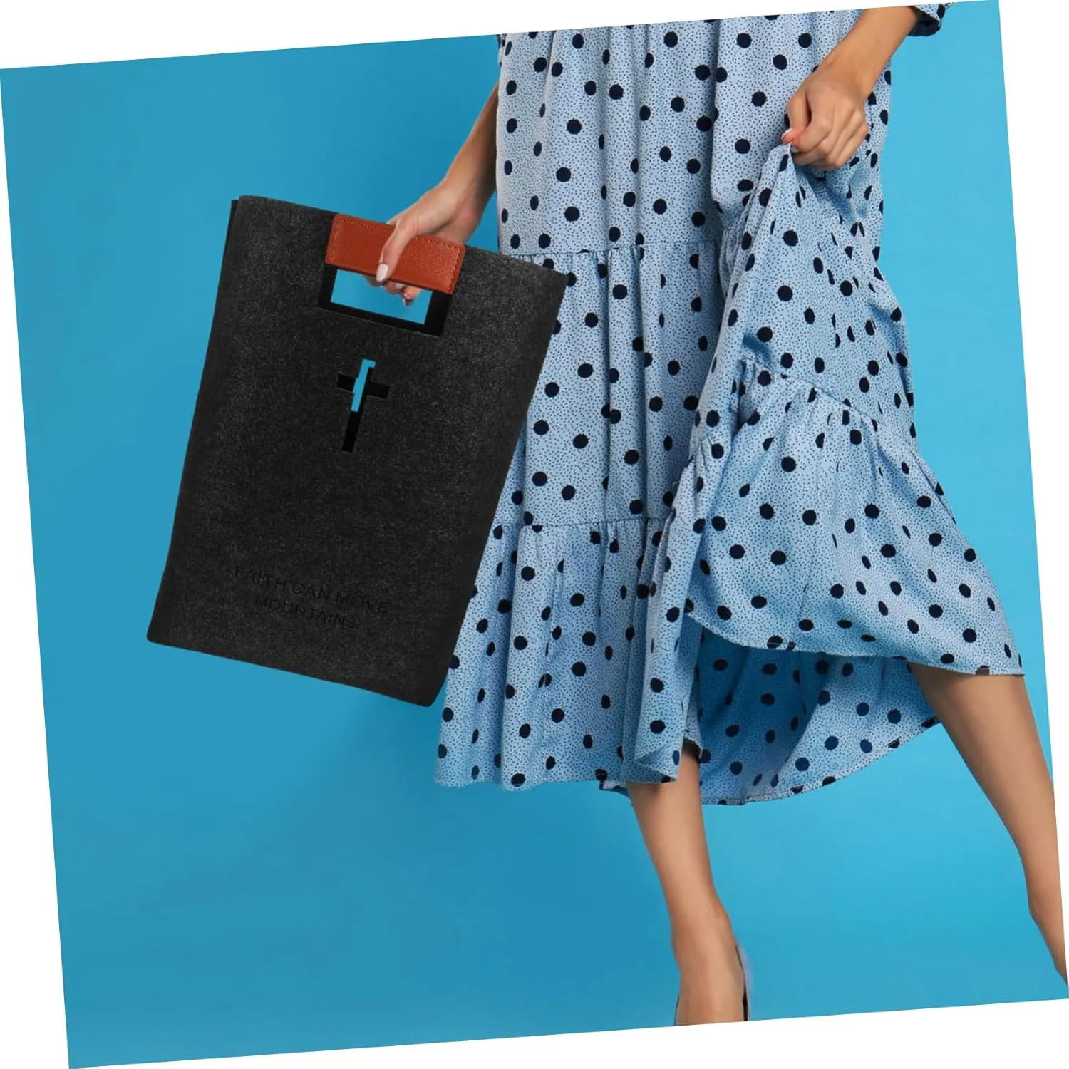 Felt Handbag Bible Study Bag Bible Book Bags Felt Shopping Bag Grocery Bag Bible Bag Bible Tote Bag Bible Accessories Women Tote Bags for Women Felt Tote Bag Church Study Bag