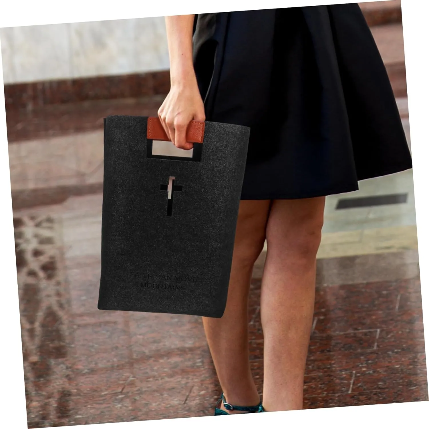 Felt Handbag Bible Study Bag Bible Book Bags Felt Shopping Bag Grocery Bag Bible Bag Bible Tote Bag Bible Accessories Women Tote Bags for Women Felt Tote Bag Church Study Bag