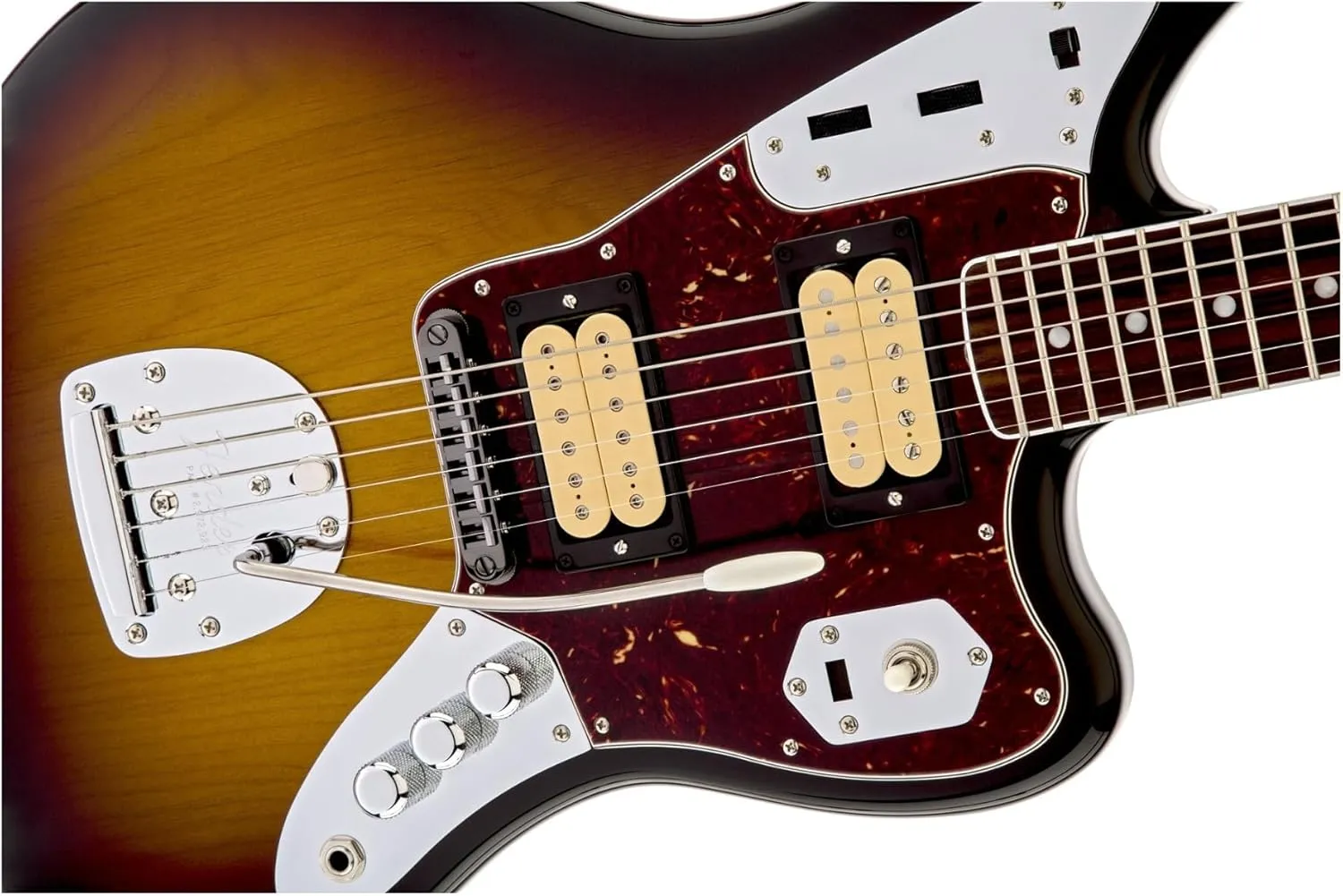 Fender Kurt Cobain Jaguar NOS - 3-Tone Sunburst with Rosewood Fingerboard (0143001700)