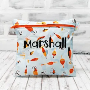 Fishing Lures Personalized Reusable Food Bag