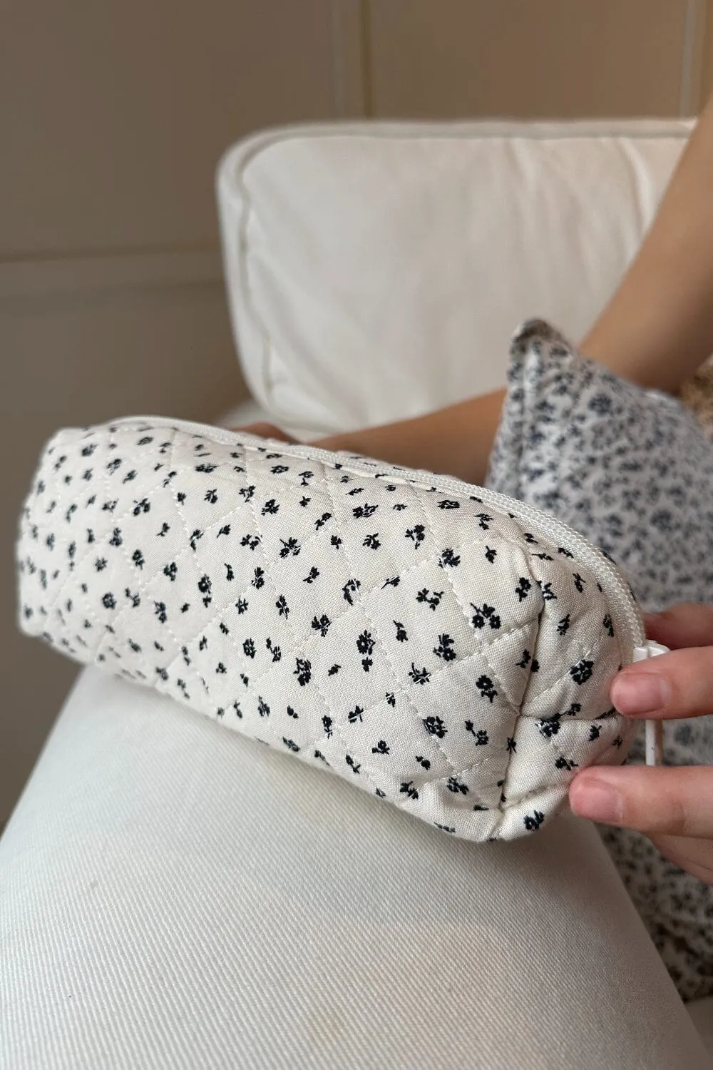 Floral Makeup Bag