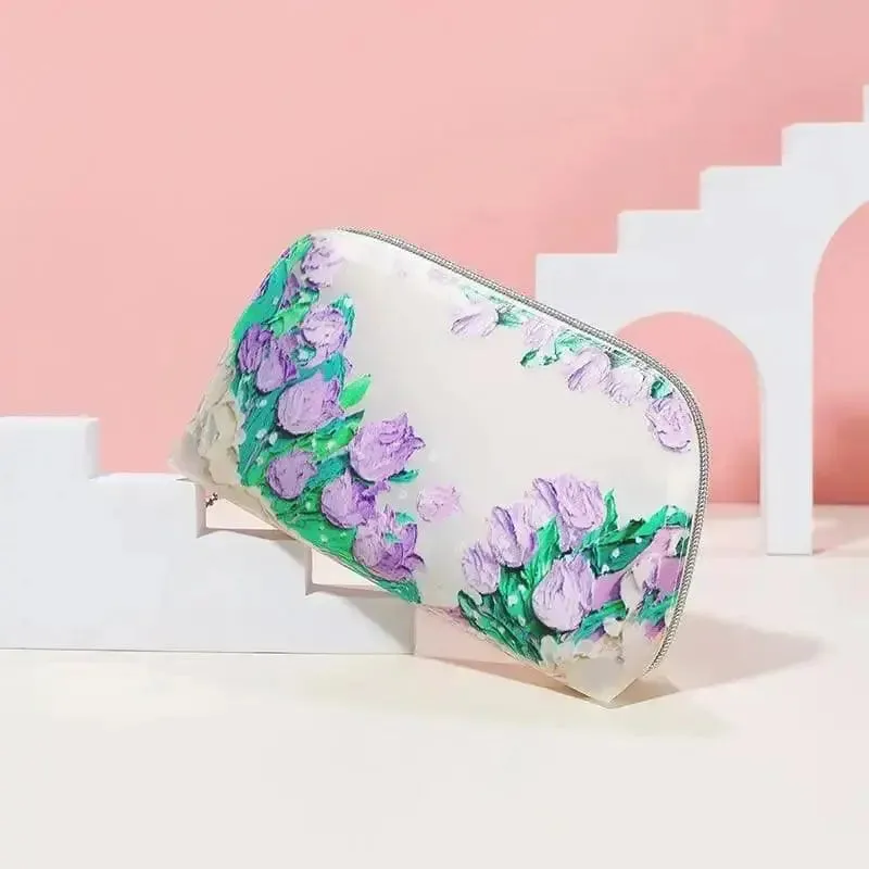 FLORAL TOILETRY BAG