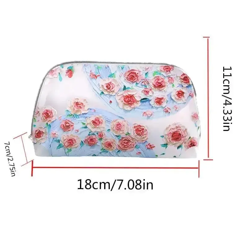 FLORAL TOILETRY BAG